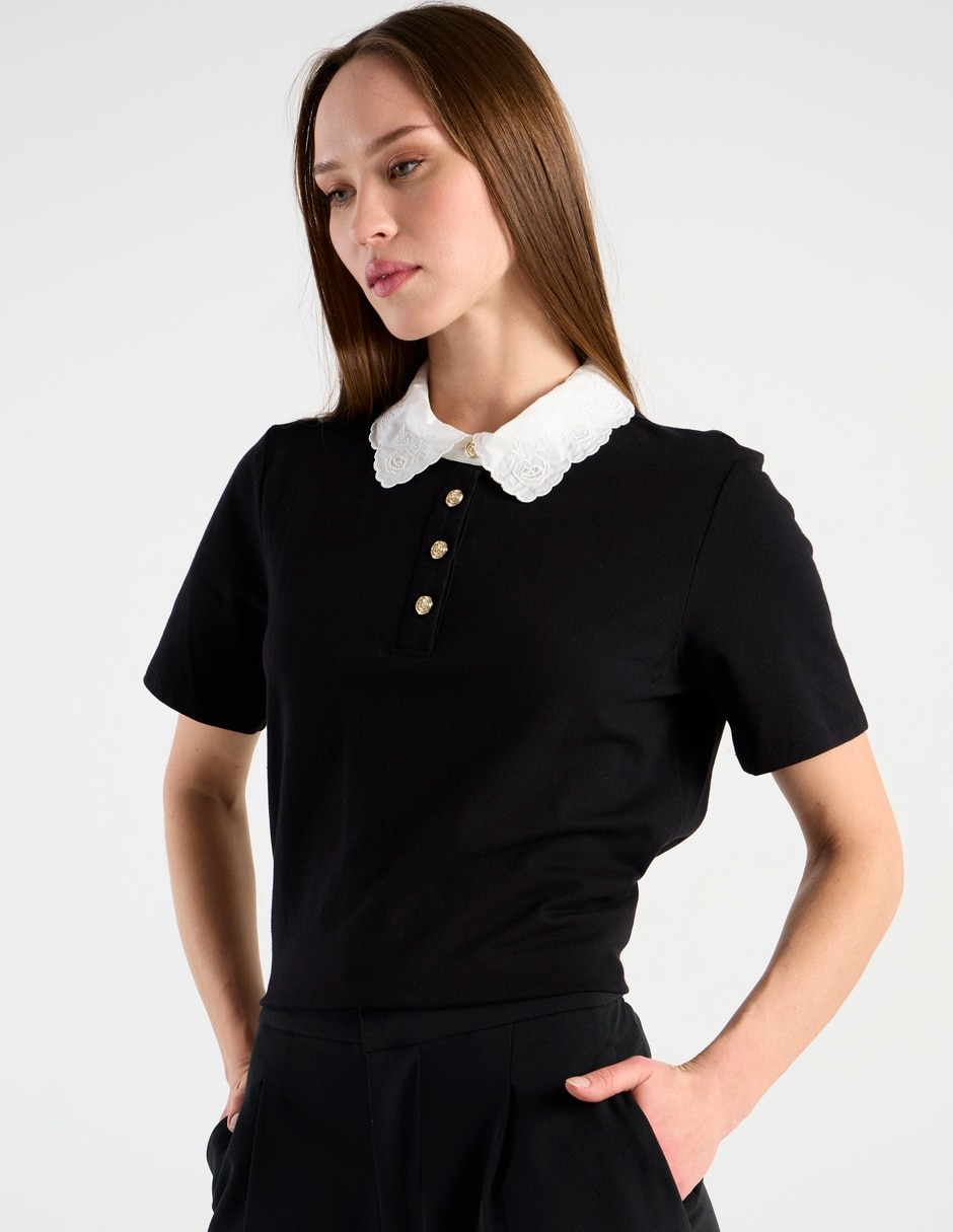 Blusa manga larga para mujer