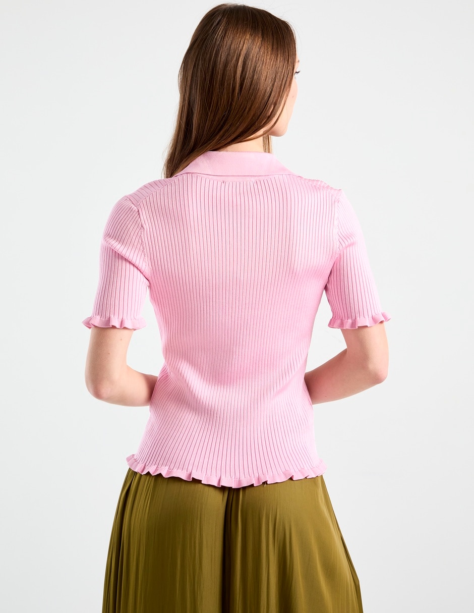 Blusa manga corta para mujer 6