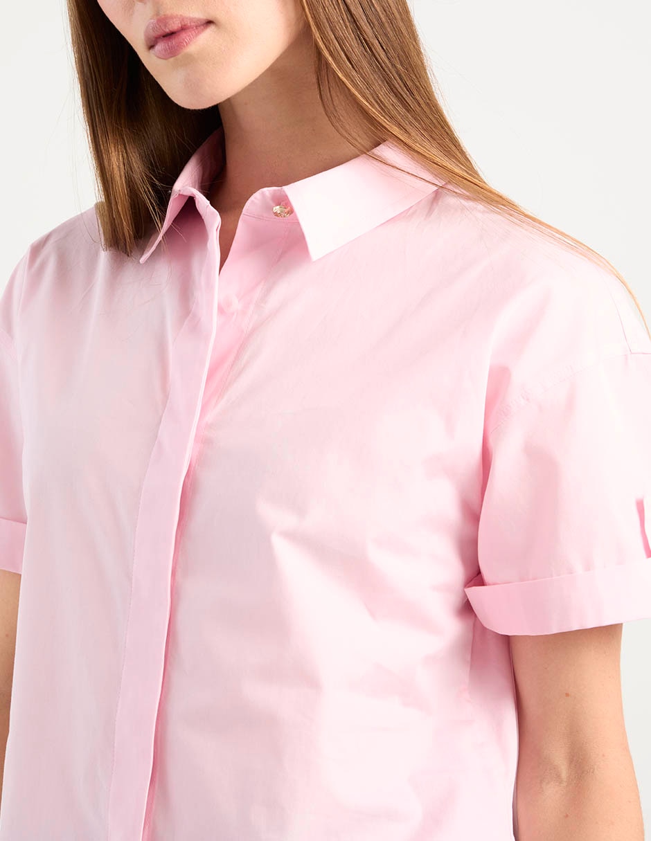 Blusa spring 26 "manga" corta "para mujer" 4