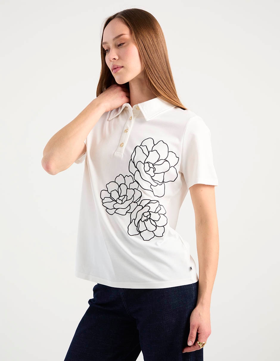 Blusa manga corta para mujer 2