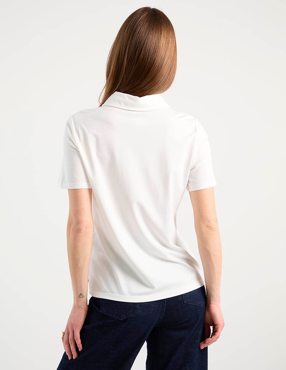 Blusa manga corta para mujer 6