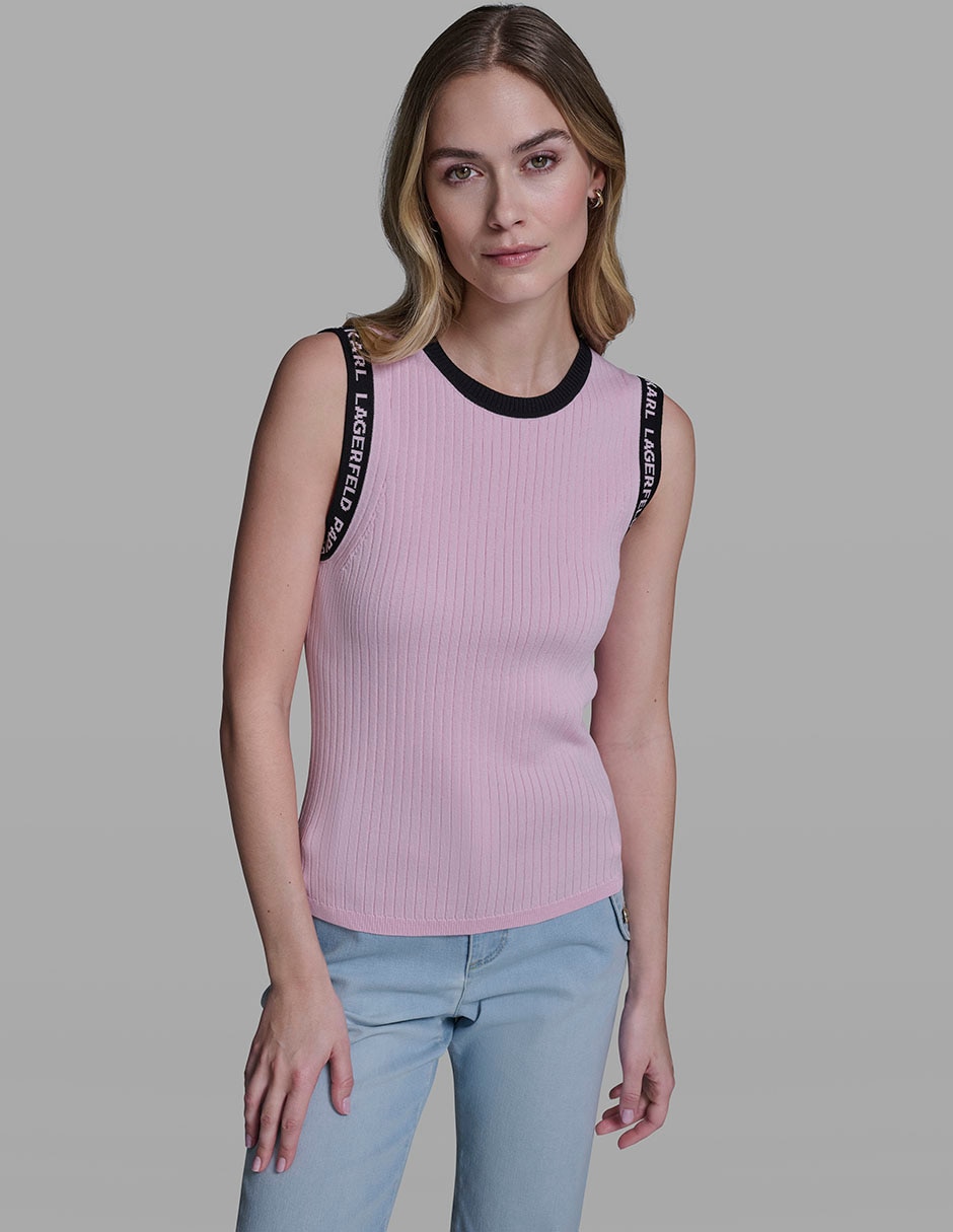 Top cuello redondo Top cuello redondo