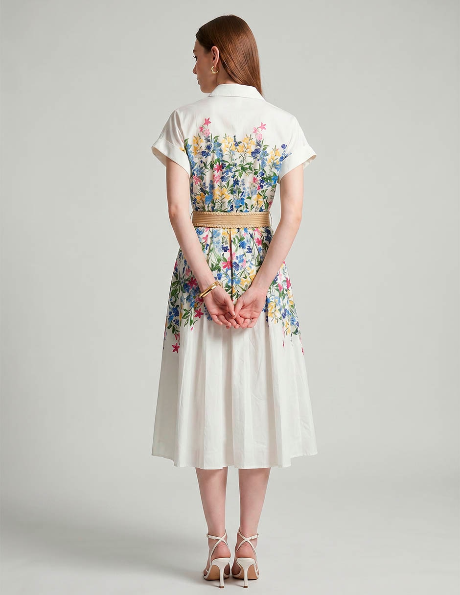 Vestido Midi Casual Karl Lagerfeld Paris Spring 26 Para Mujer
