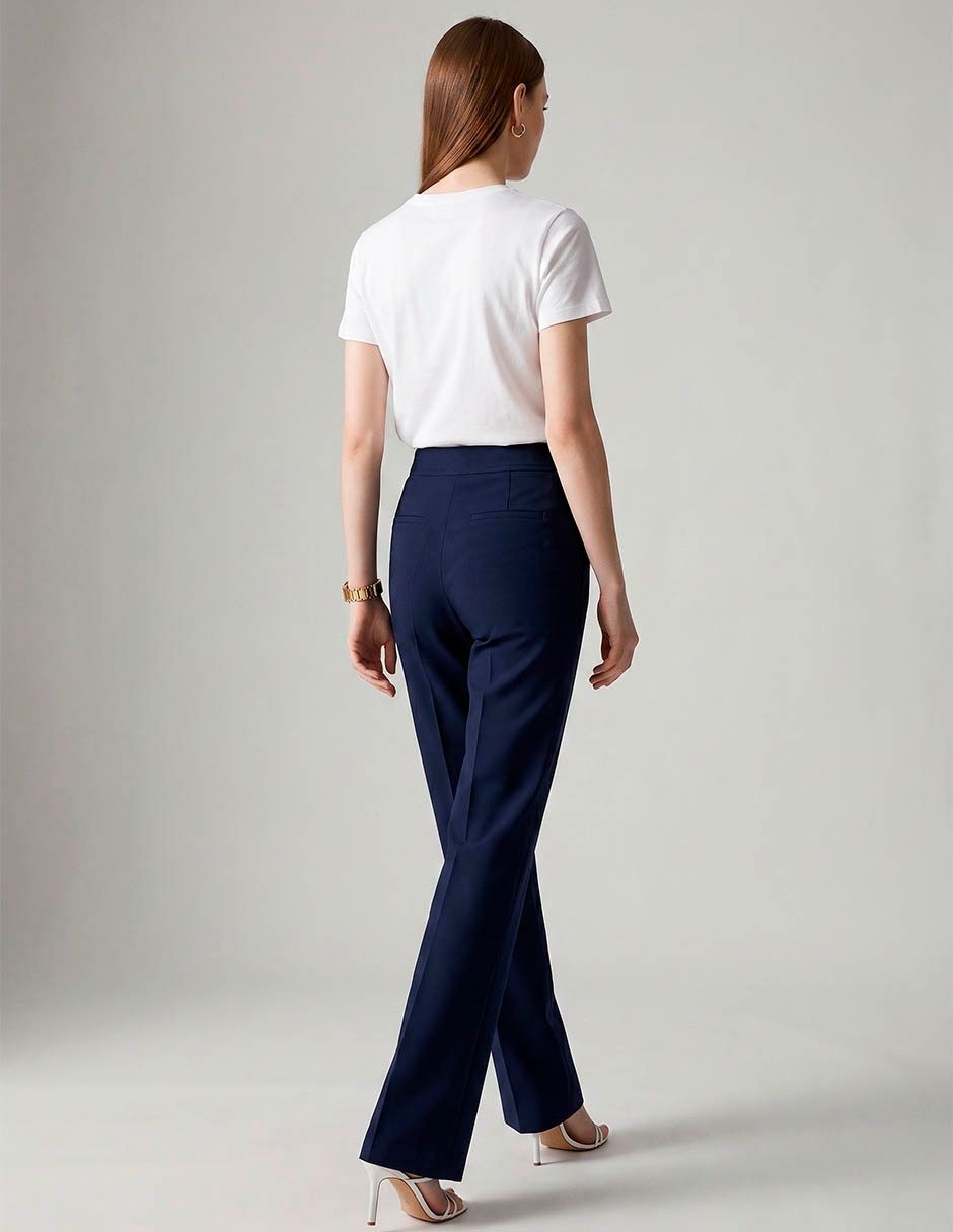 Pantalón Regular Regular Para Mujer 2