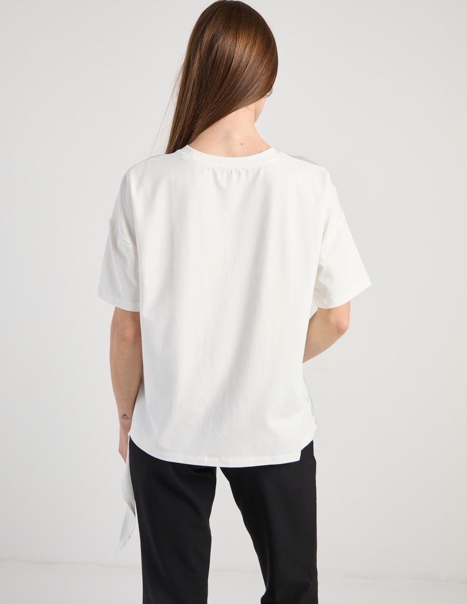 Playera manga corta karl lagerfeld paris spring cuello redondo para mujer