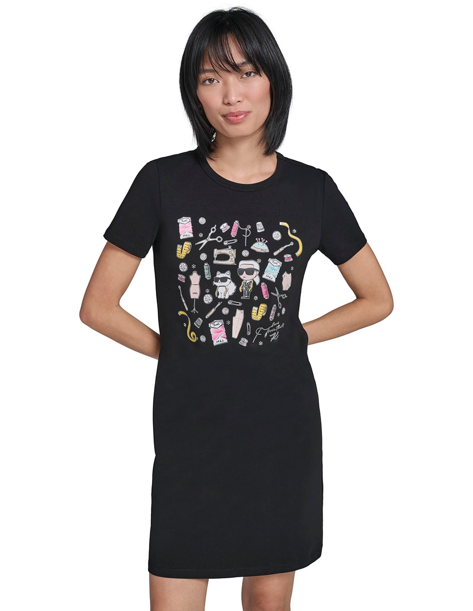 Vestido corto casual para mujer Vestido corto casual para mujer