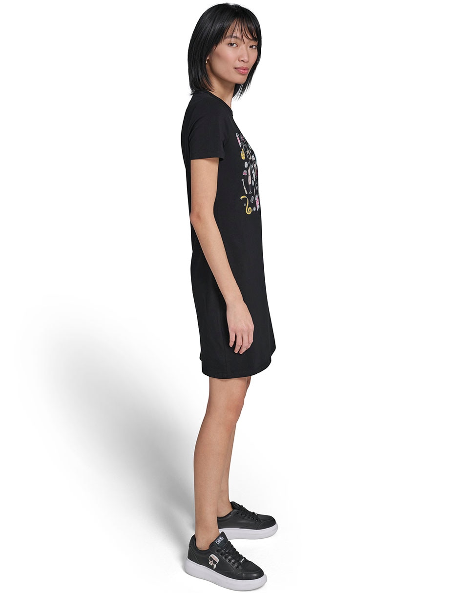 Vestido corto casual para mujer