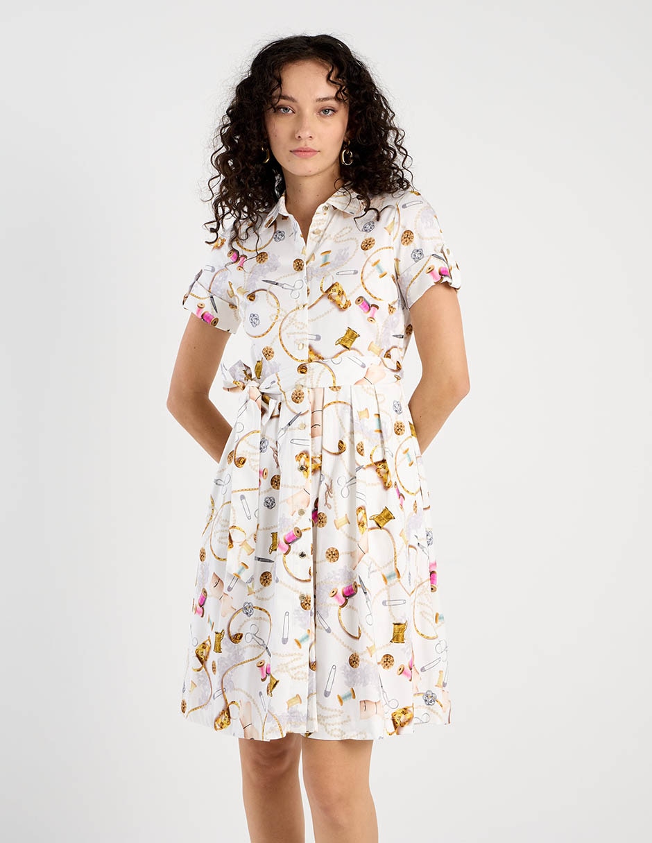 Vestido midi casual para mujer Vestido midi casual para mujer