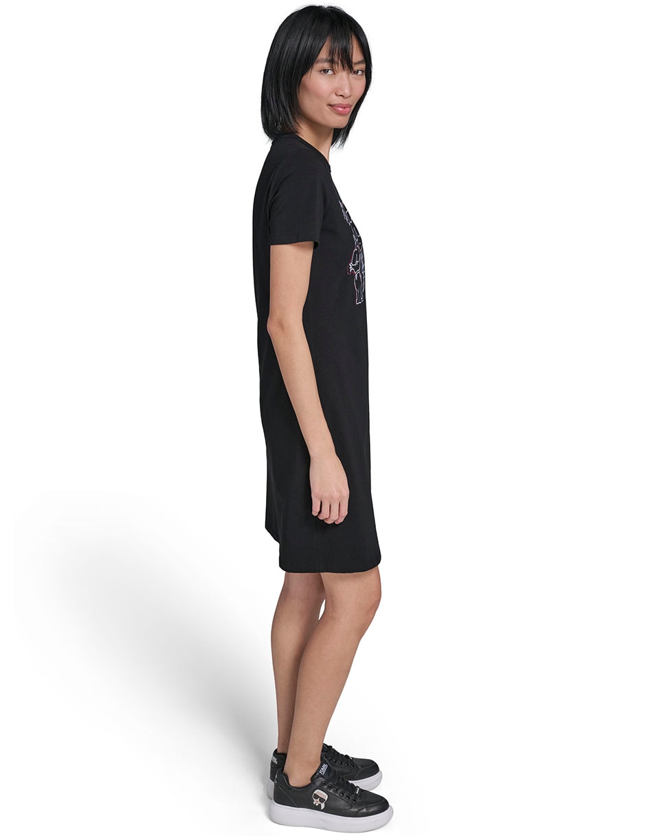 Vestido corto casual para mujer