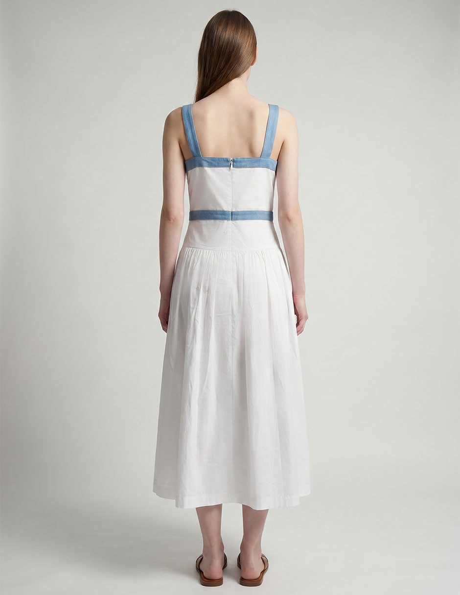 Vestido A La Rodilla Casual Karl Lagerfeld Paris Spring 26 Para Mujer