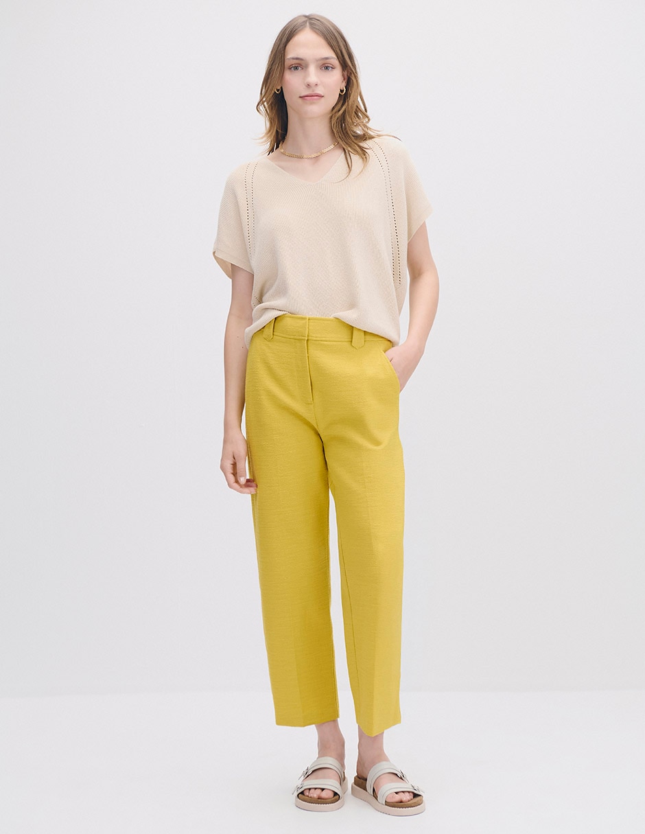 Pantalón recto para mujer 4