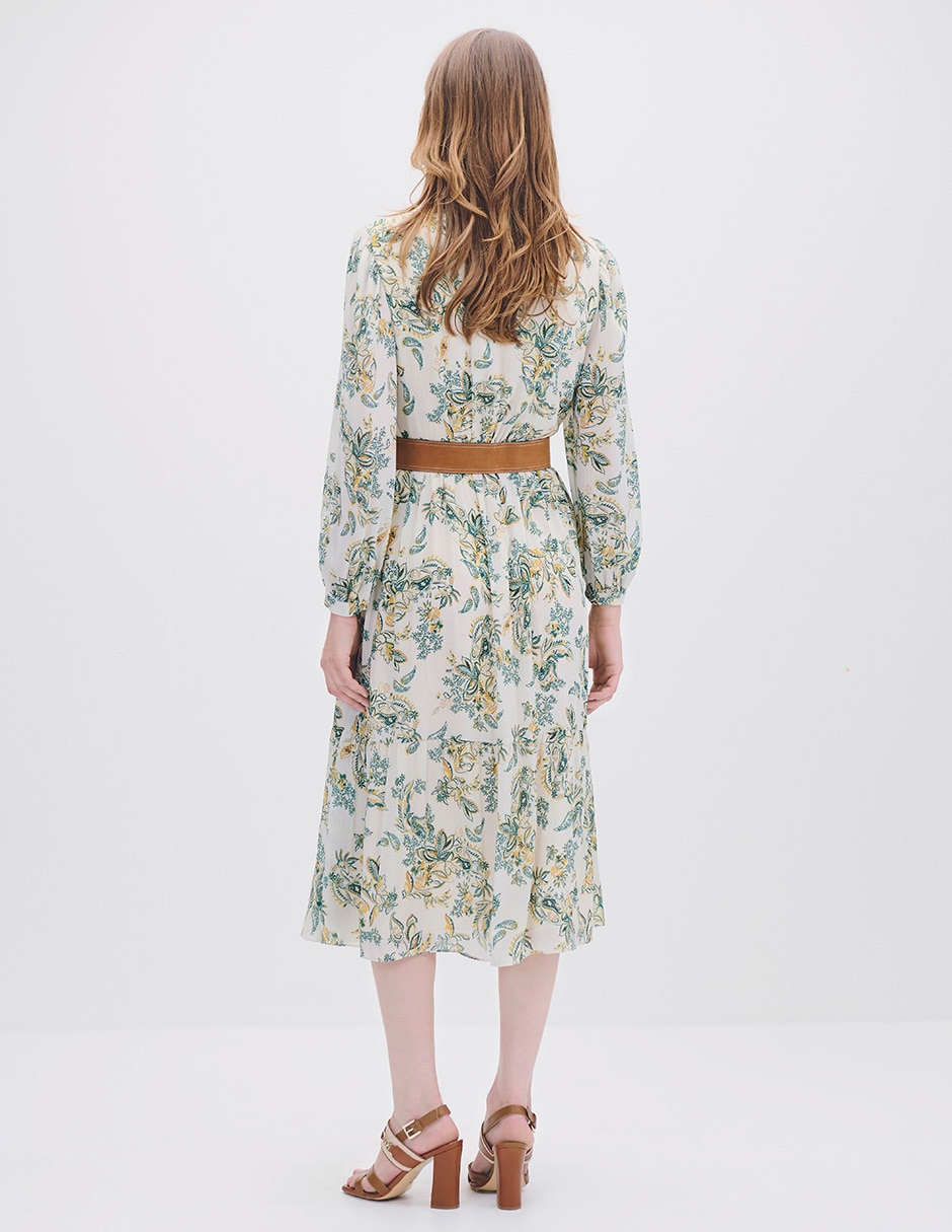 Vestido midi casual para mujer