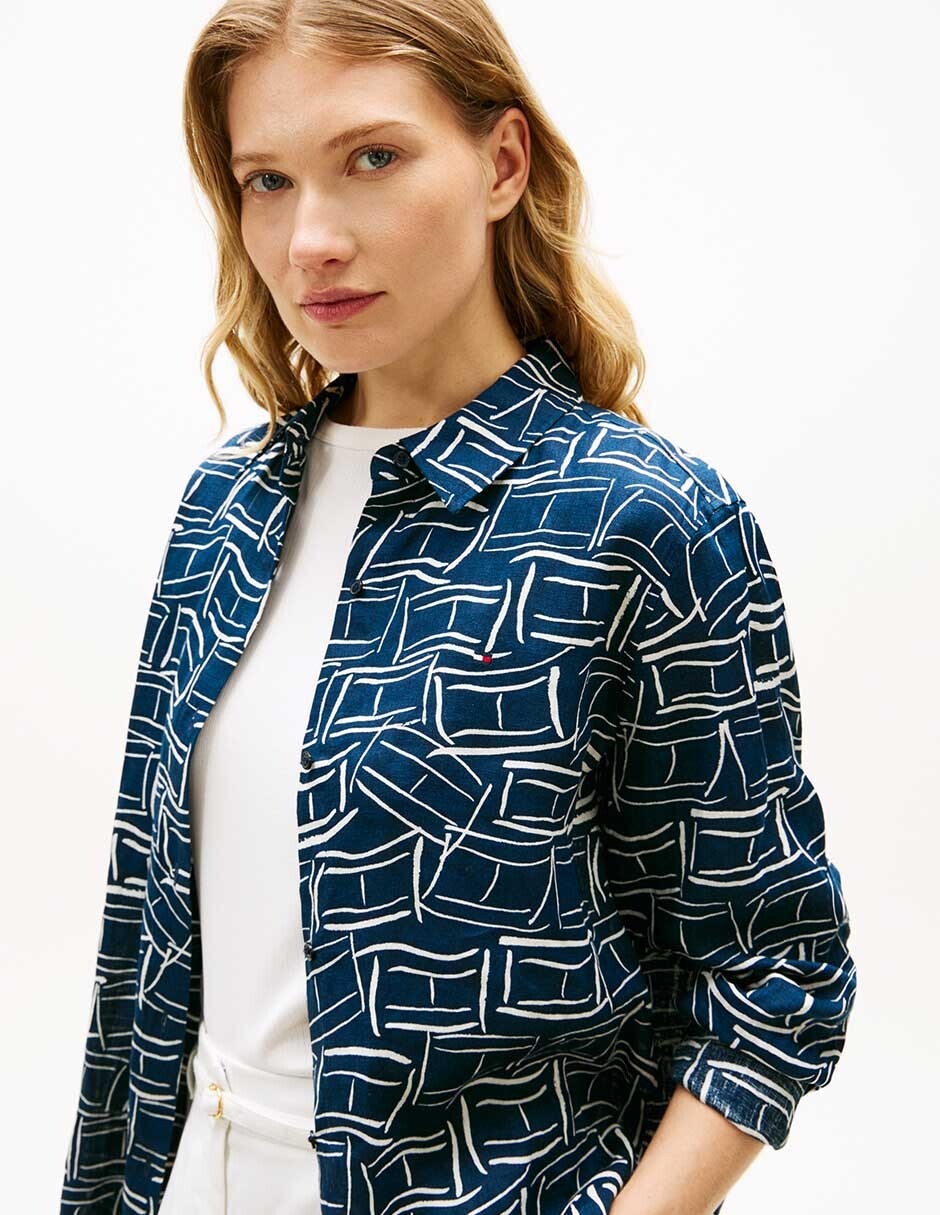Blusa camisera sp26 "manga" larga "para mujer" 8