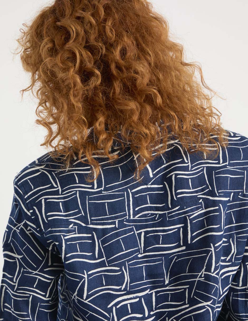 Blusa camisera sp26 "manga" larga "para mujer" 13