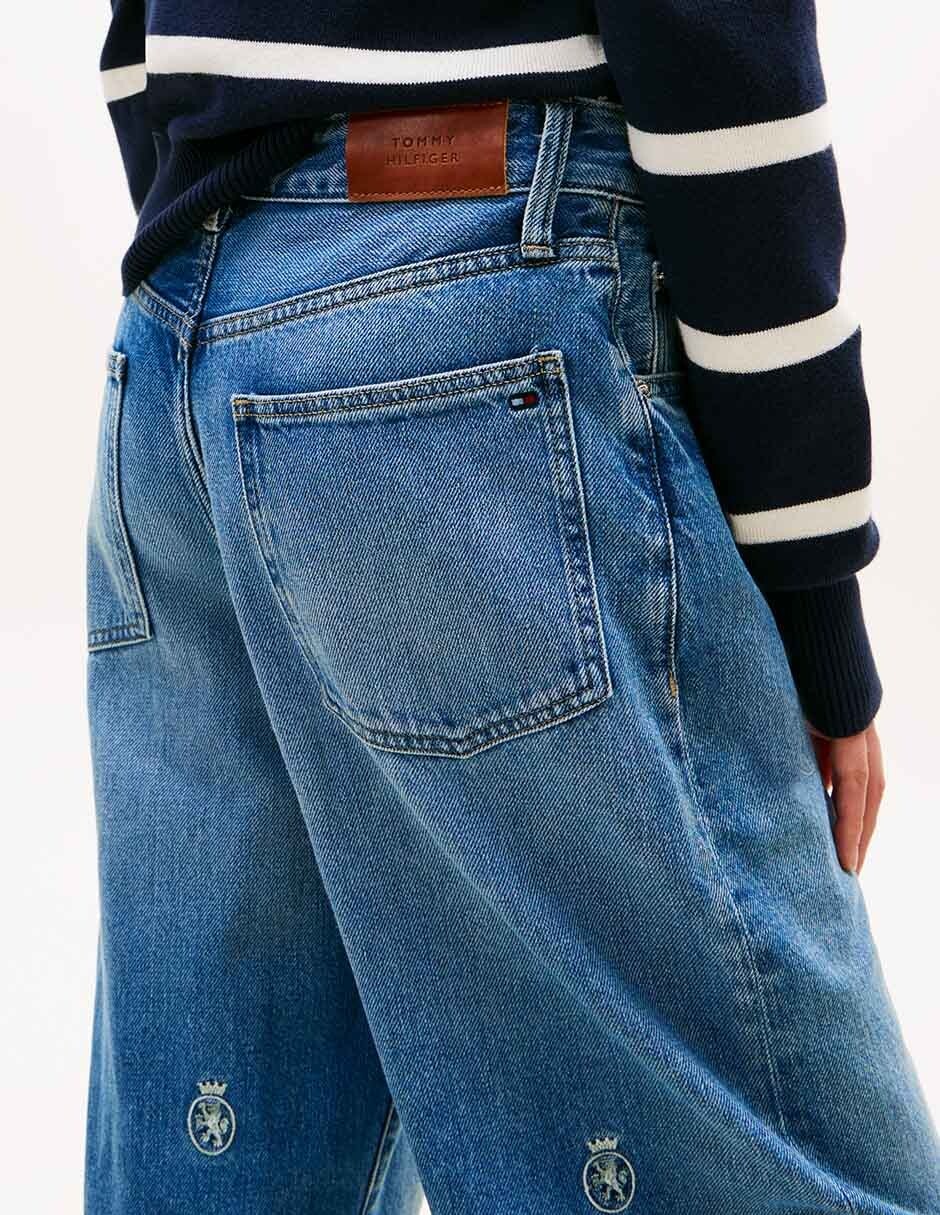 Jeans regular straight hilfiger ww0ww49563-1a7 para mujer 2