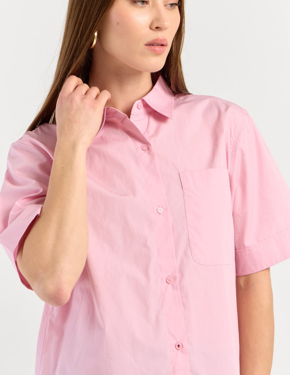 Blusa camisera sp26 "manga" corta "para mujer" 3