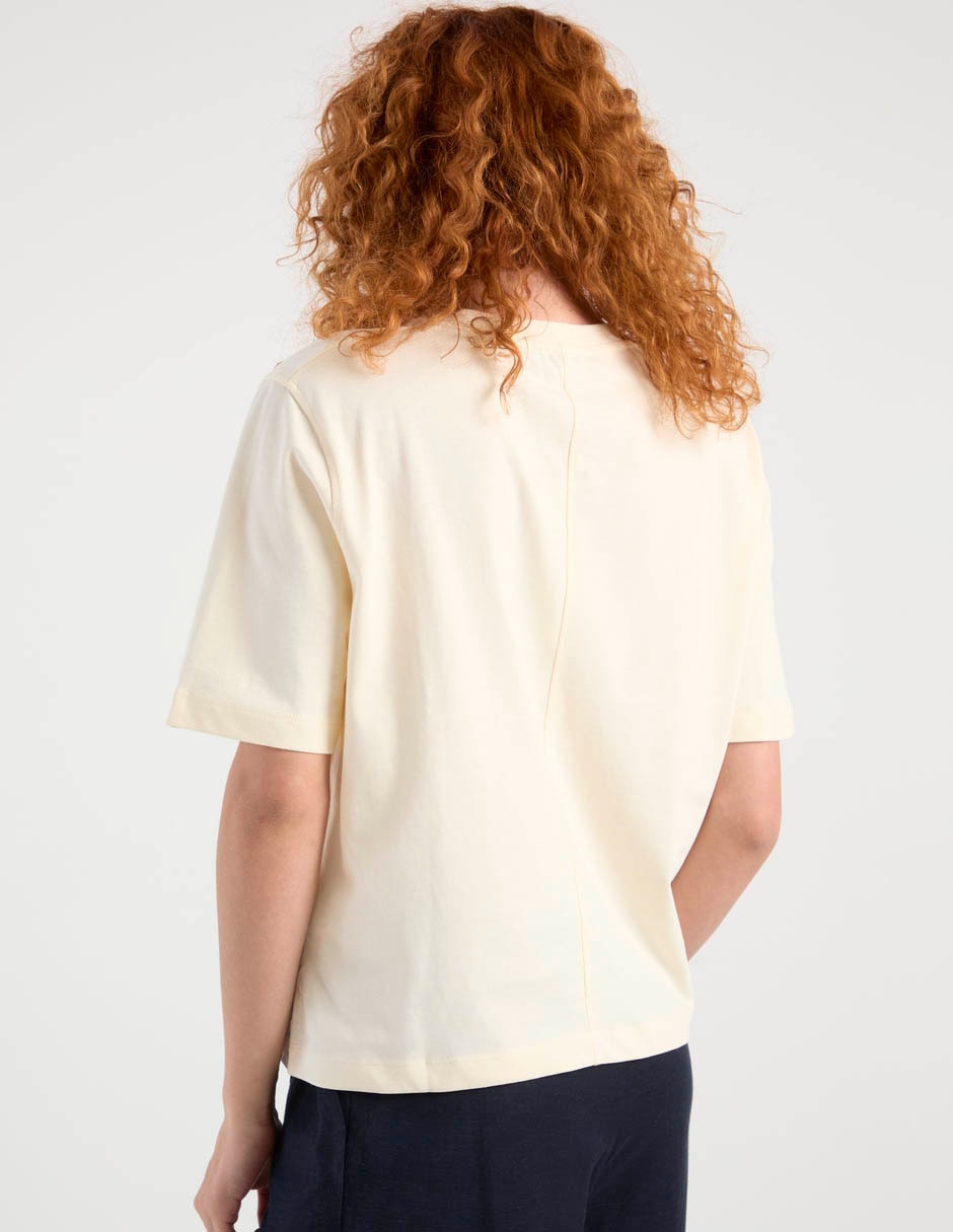 Playera manga corta cuello redondo para mujer 9