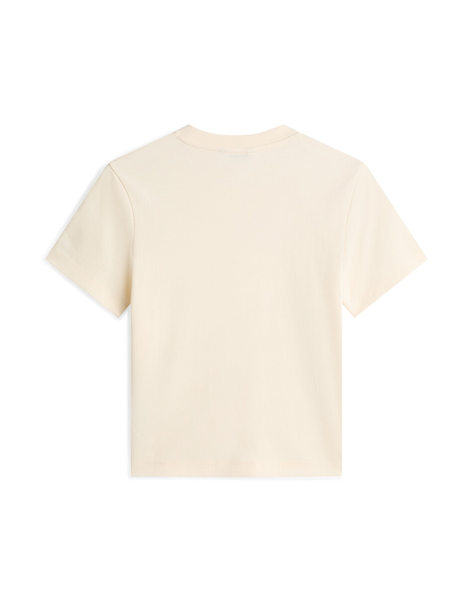 "manga" corta no aplica "cuello" redondo "para mujer" 2
