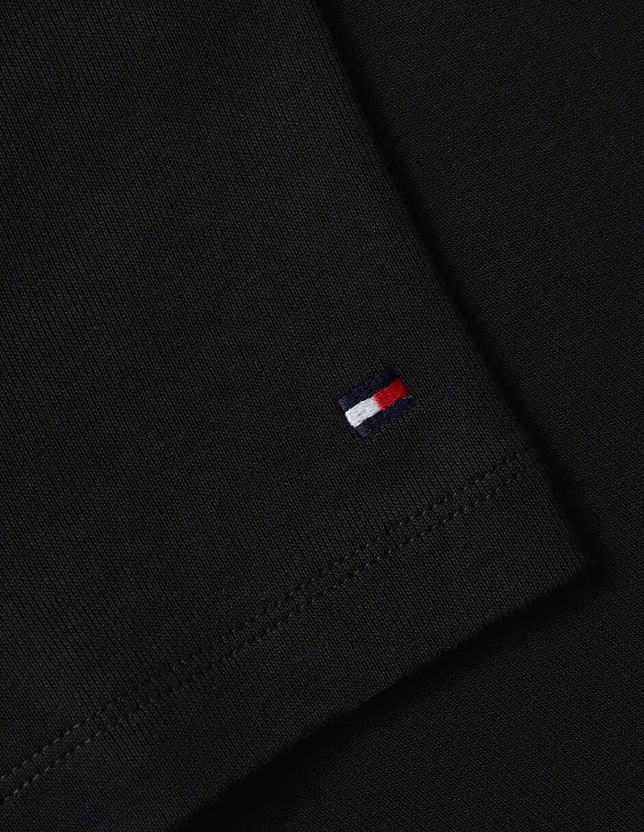 Playera manga corta Tommy cuello redondo para mujer