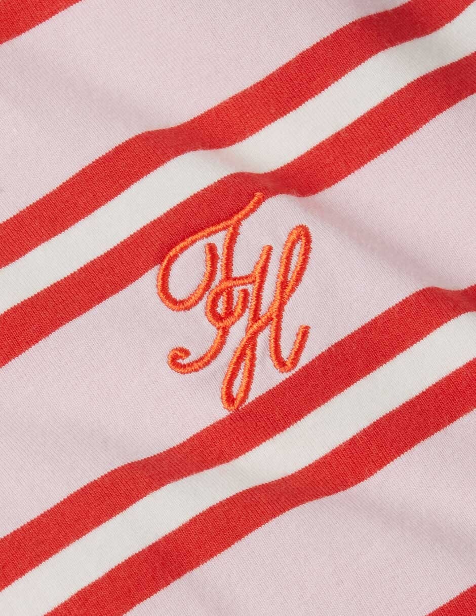 Playera manga corta Hilfiger cuello redondo para mujer 11