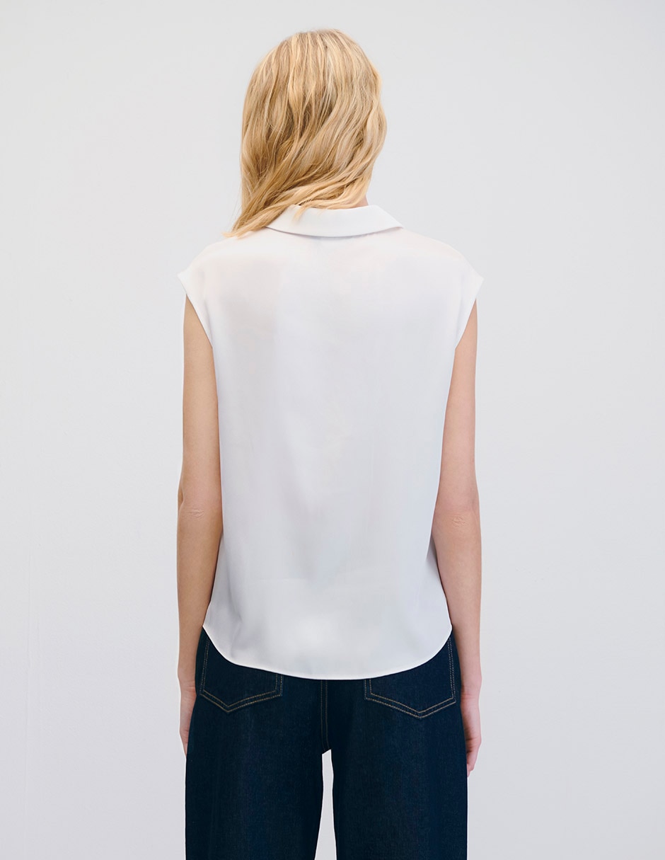 Blusa envolvente para mujer 6