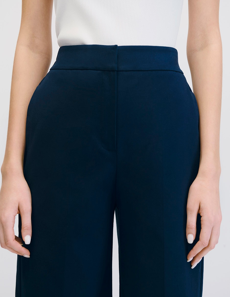 Pantalón coulotte amplio para mujer 3