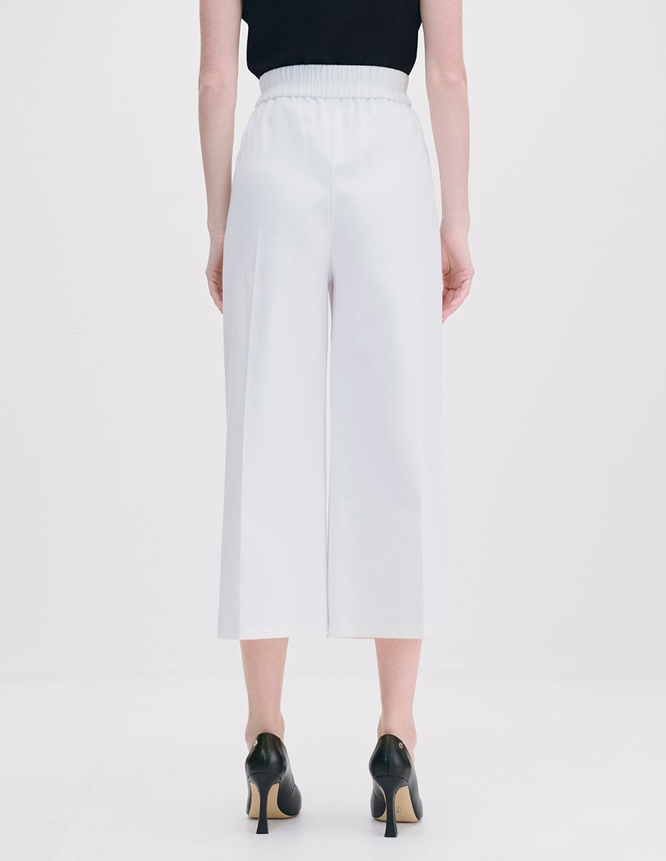 Pantalón coulotte amplio para mujer 3