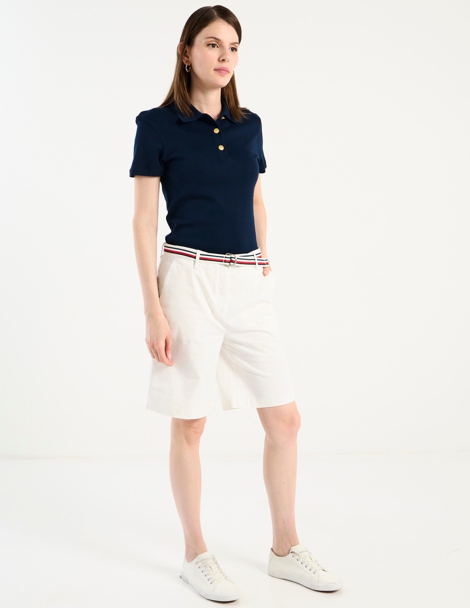 Playera tipo polo para mujer 10