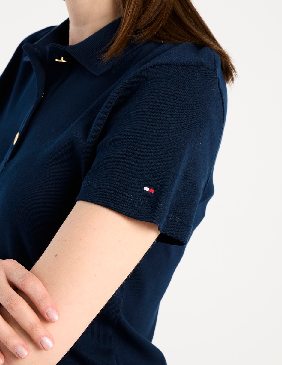Playera tipo polo para mujer 14