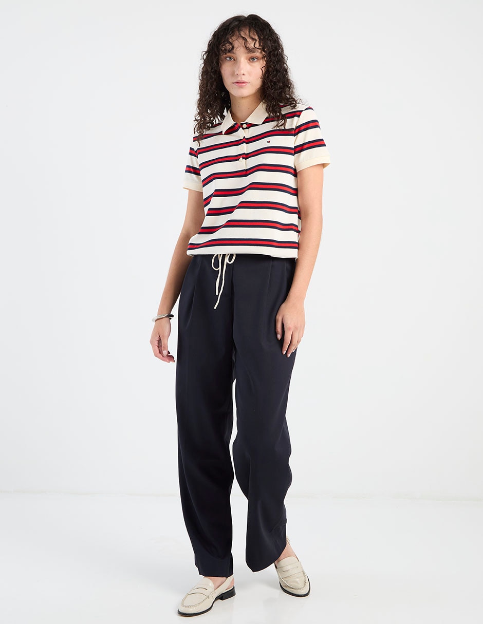 Playera tipo polo para mujer 9
