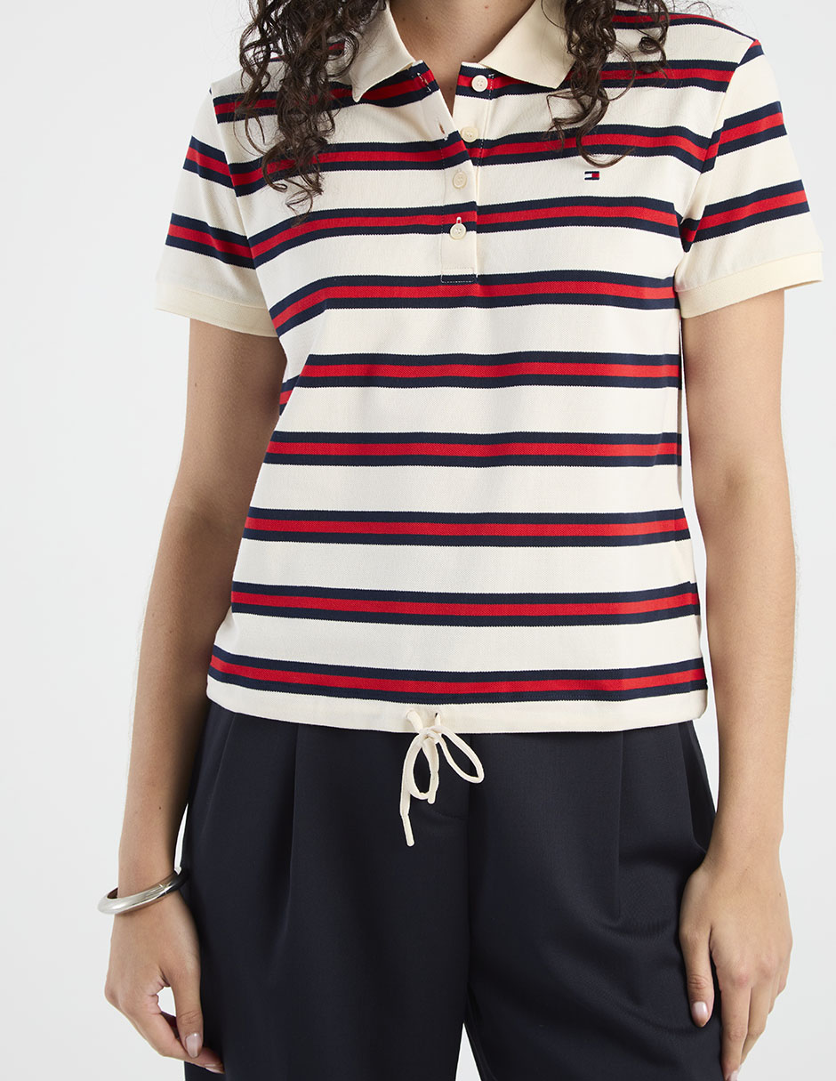 Playera tipo polo para mujer 13