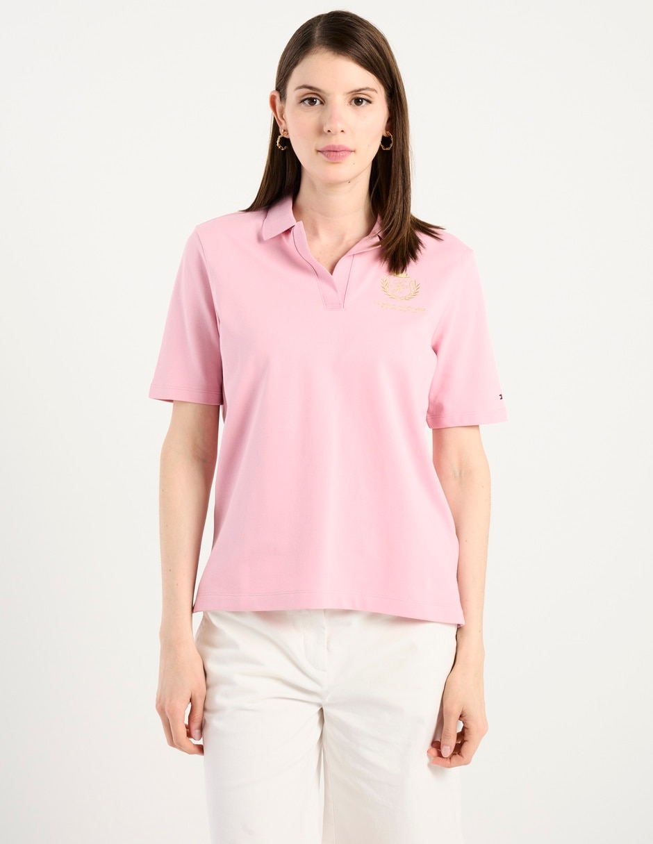 Playera tipo polo para mujer 7