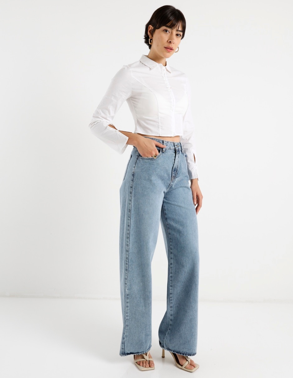Jeans flare para mujer 5