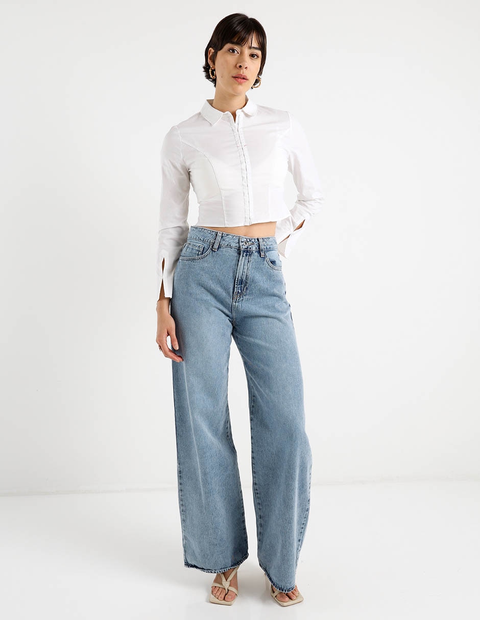 Jeans flare para mujer 4