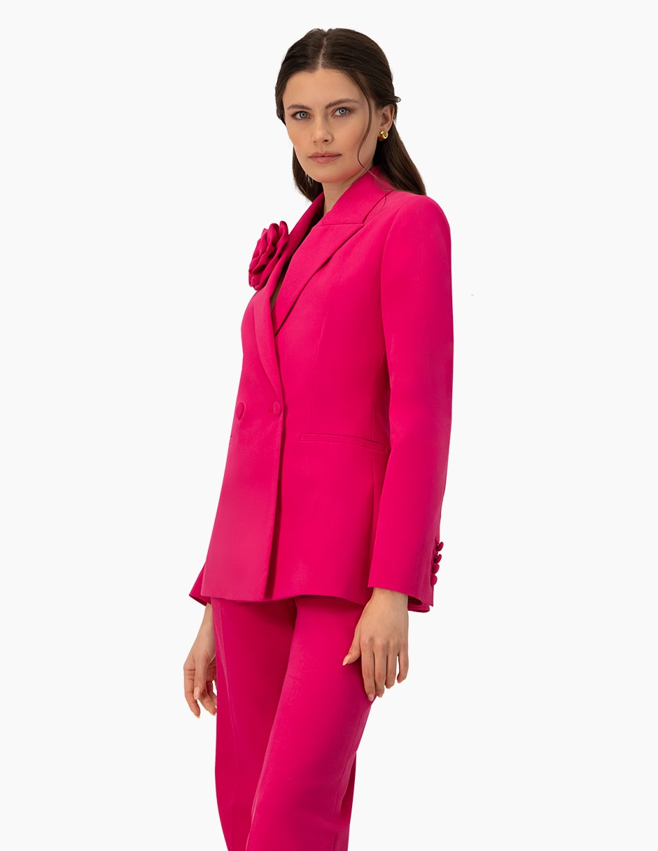 Saco sastreado casual para mujer 5