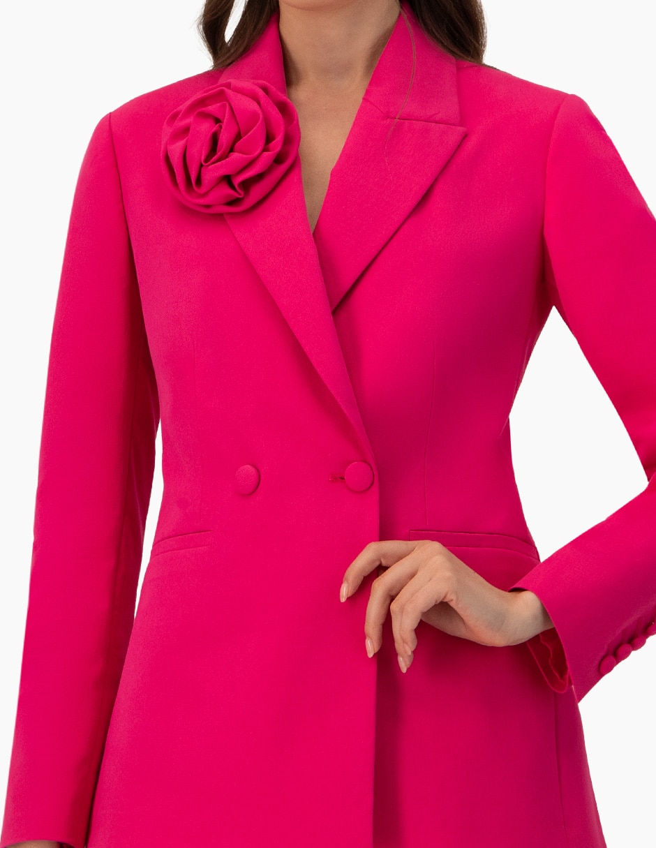 Saco sastreado casual para mujer 8