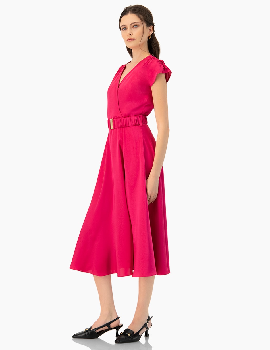 Vestido midi casual para mujer 8