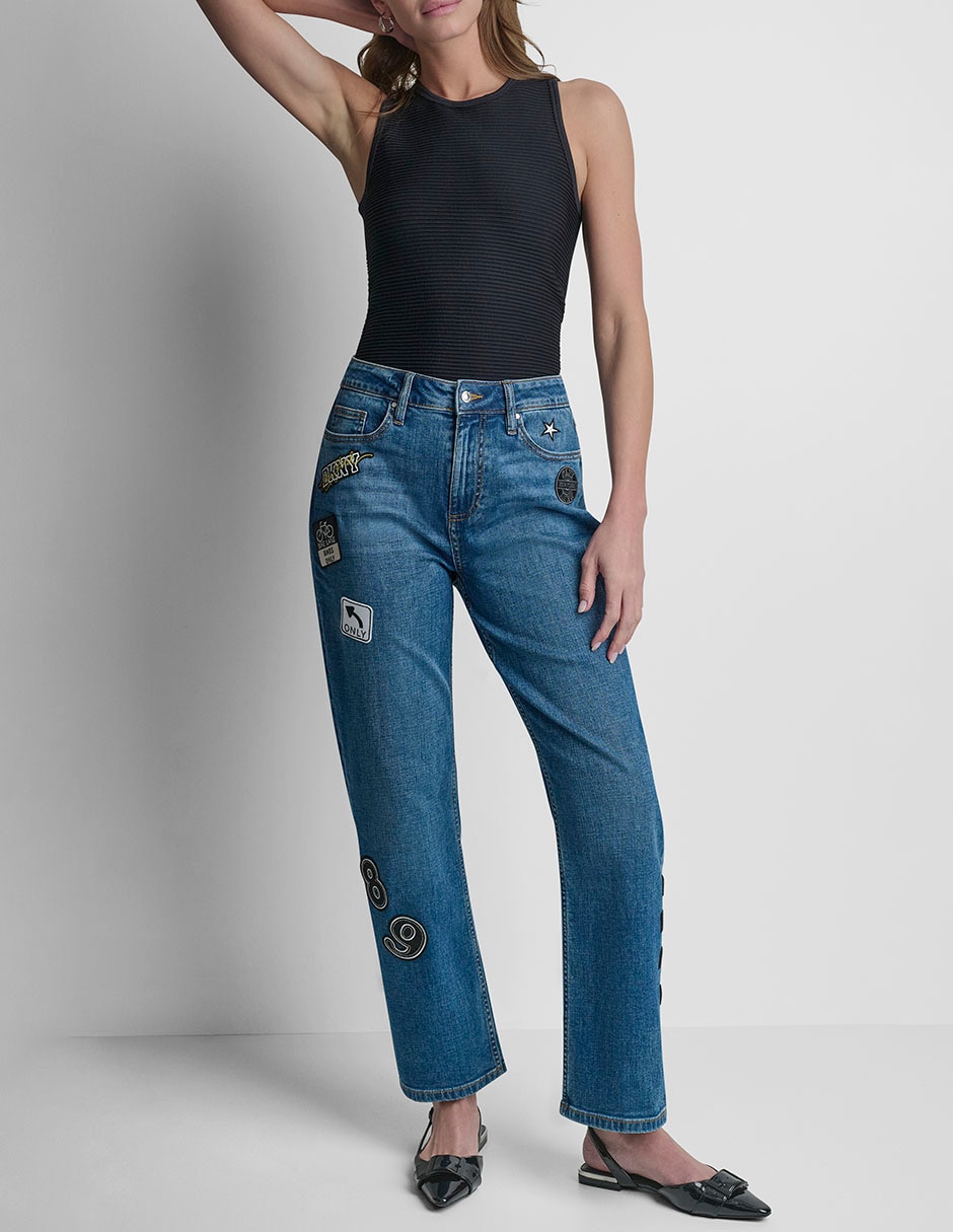Jeans straight para mujer