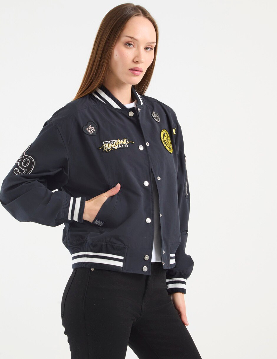 Chamarra bomber dkny p6bj1eid para mujer
