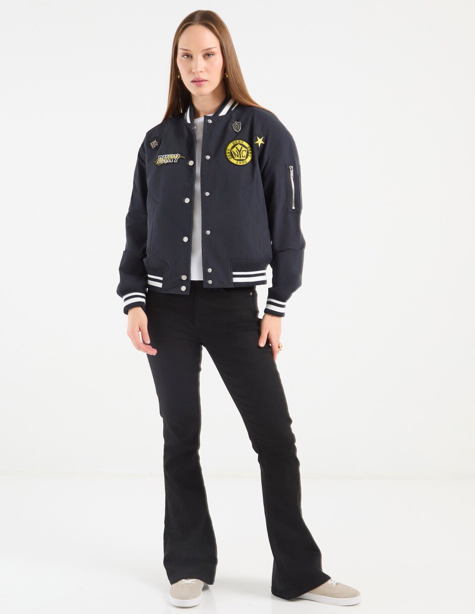 Chamarra bomber dkny p6bj1eid para mujer