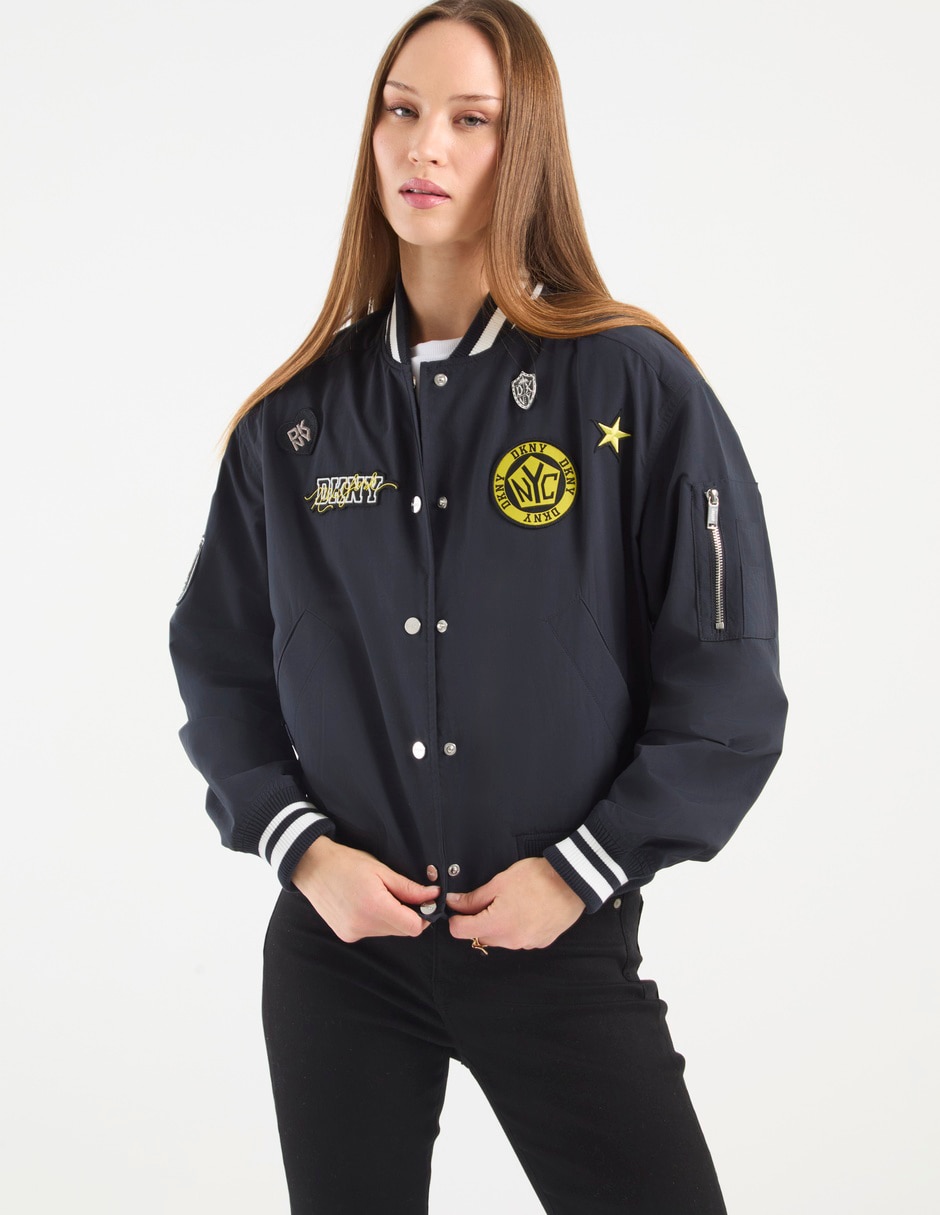 Chamarra bomber p6bj1eid para mujer