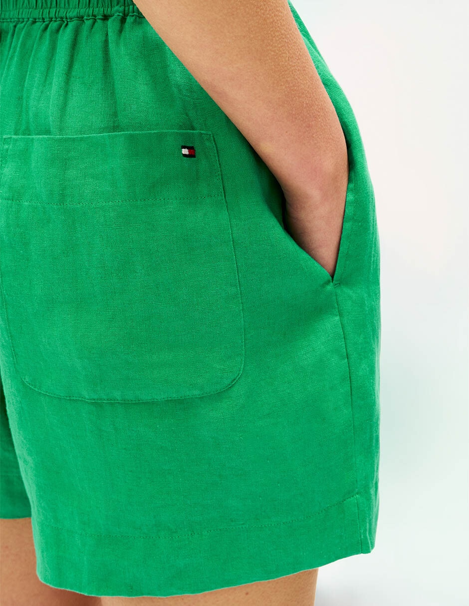 Short hilfiger de lino para mujer 2