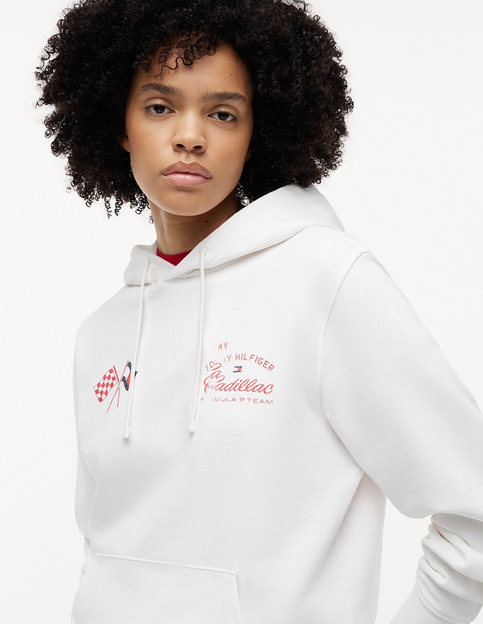 Sudadera con capucha Cadillac F1 para mujer 5