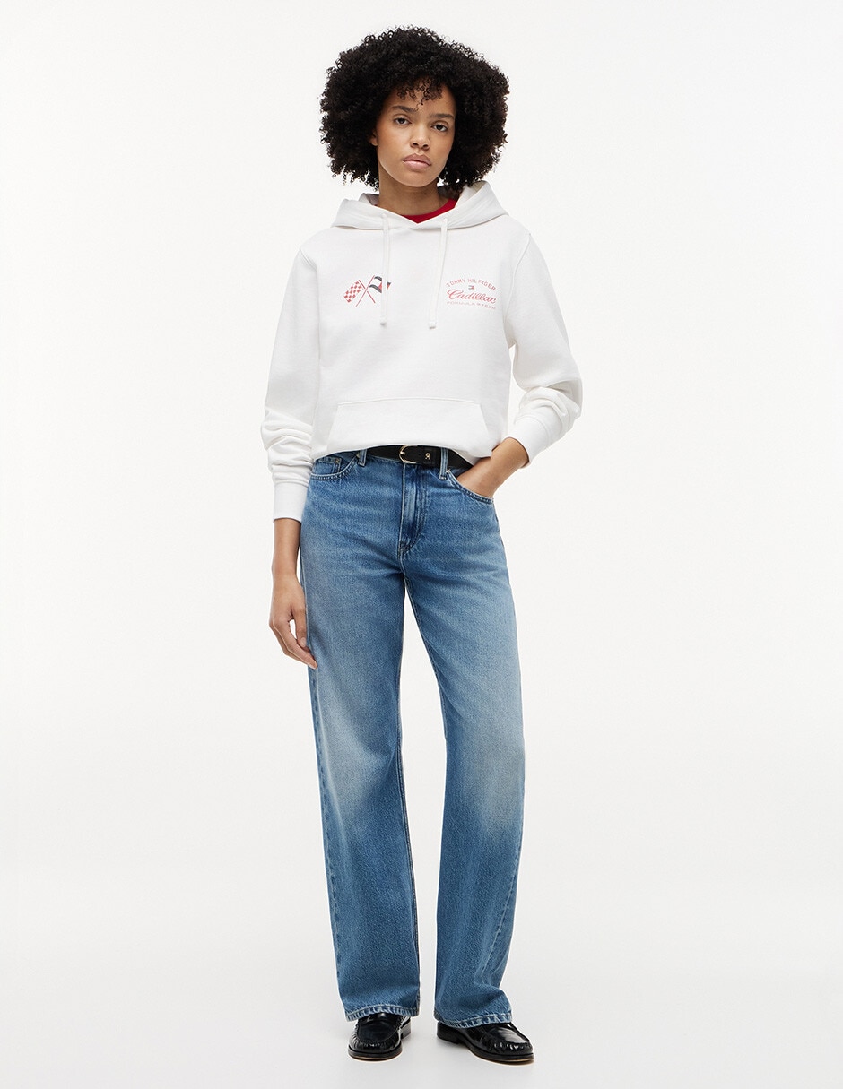 Sudadera con capucha Cadillac F1 para mujer 4