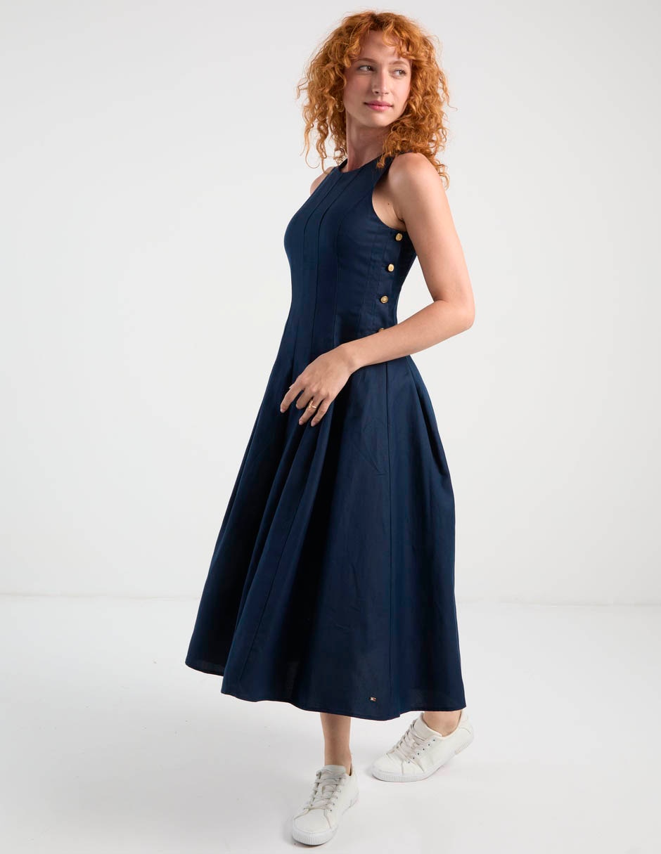 Vestido crop casual para mujer