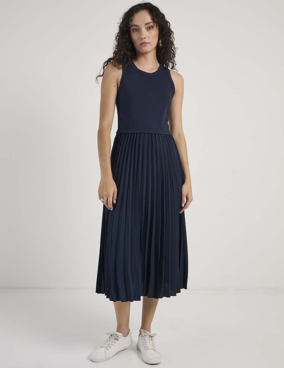 Vestido largo casual para mujer