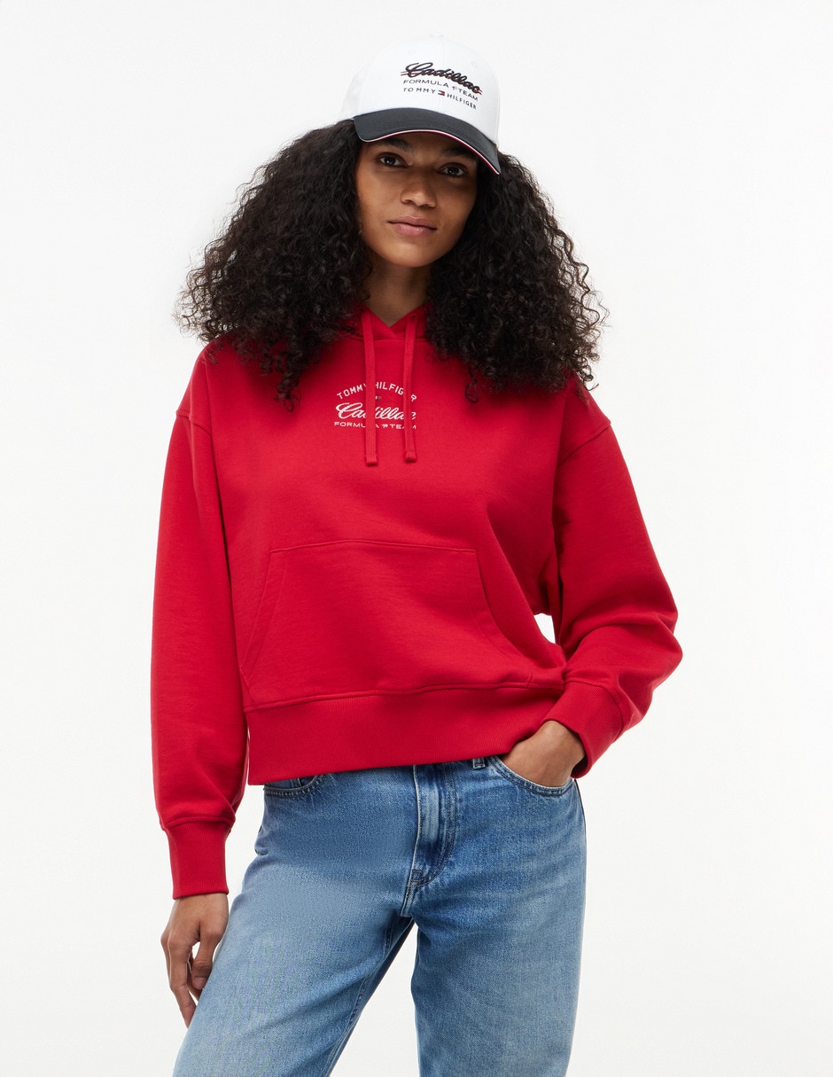Sudadera con capucha Cadillac F1 para mujer