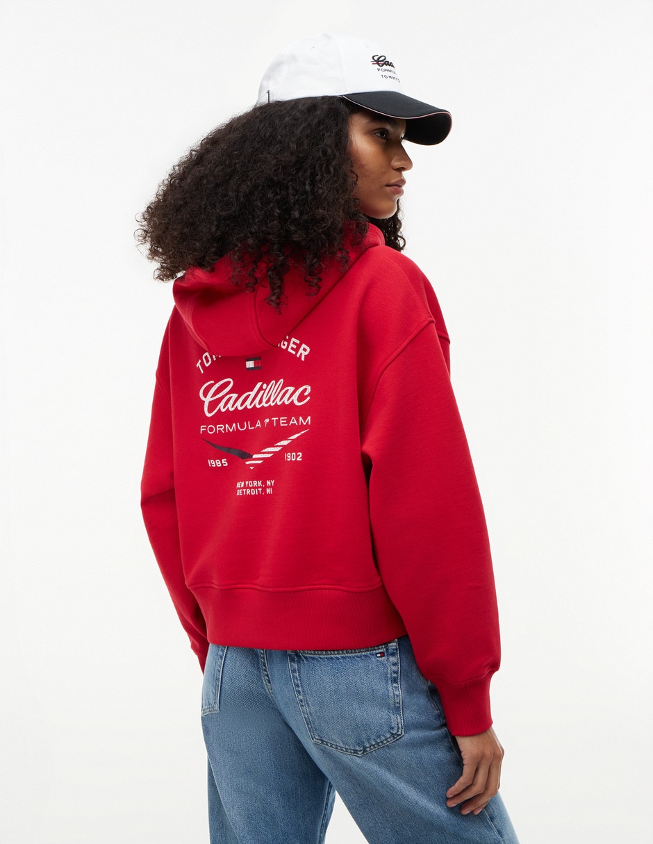 Sudadera con capucha Cadillac F1 para mujer 4