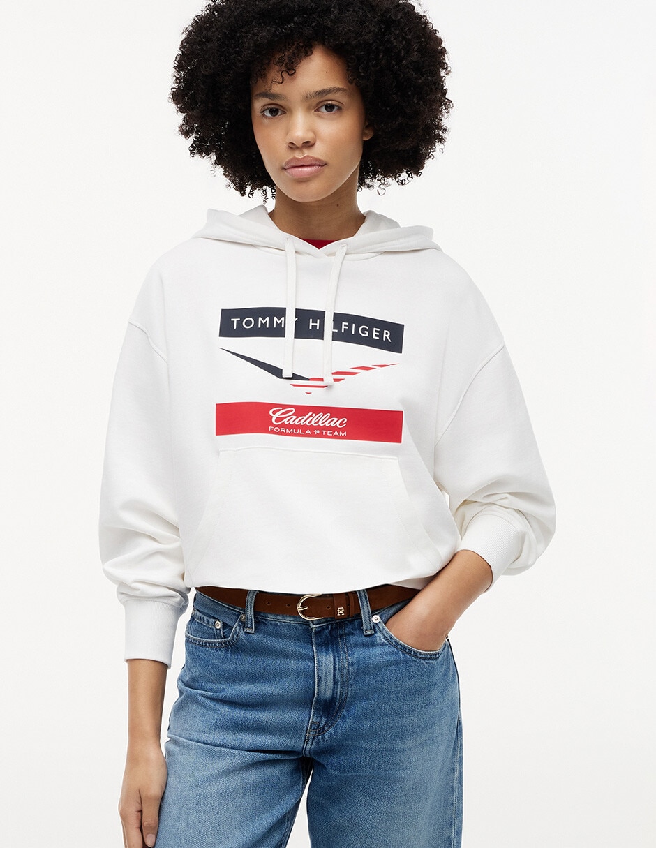 Sudadera con capucha Cadillac F1 para mujer Sudadera con capucha Cadillac F1 para mujer