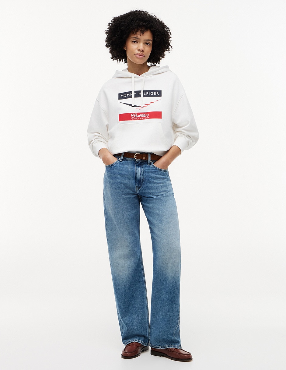 Sudadera con capucha Cadillac F1 para mujer